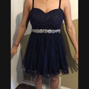 Navy blue dress (size 7)
